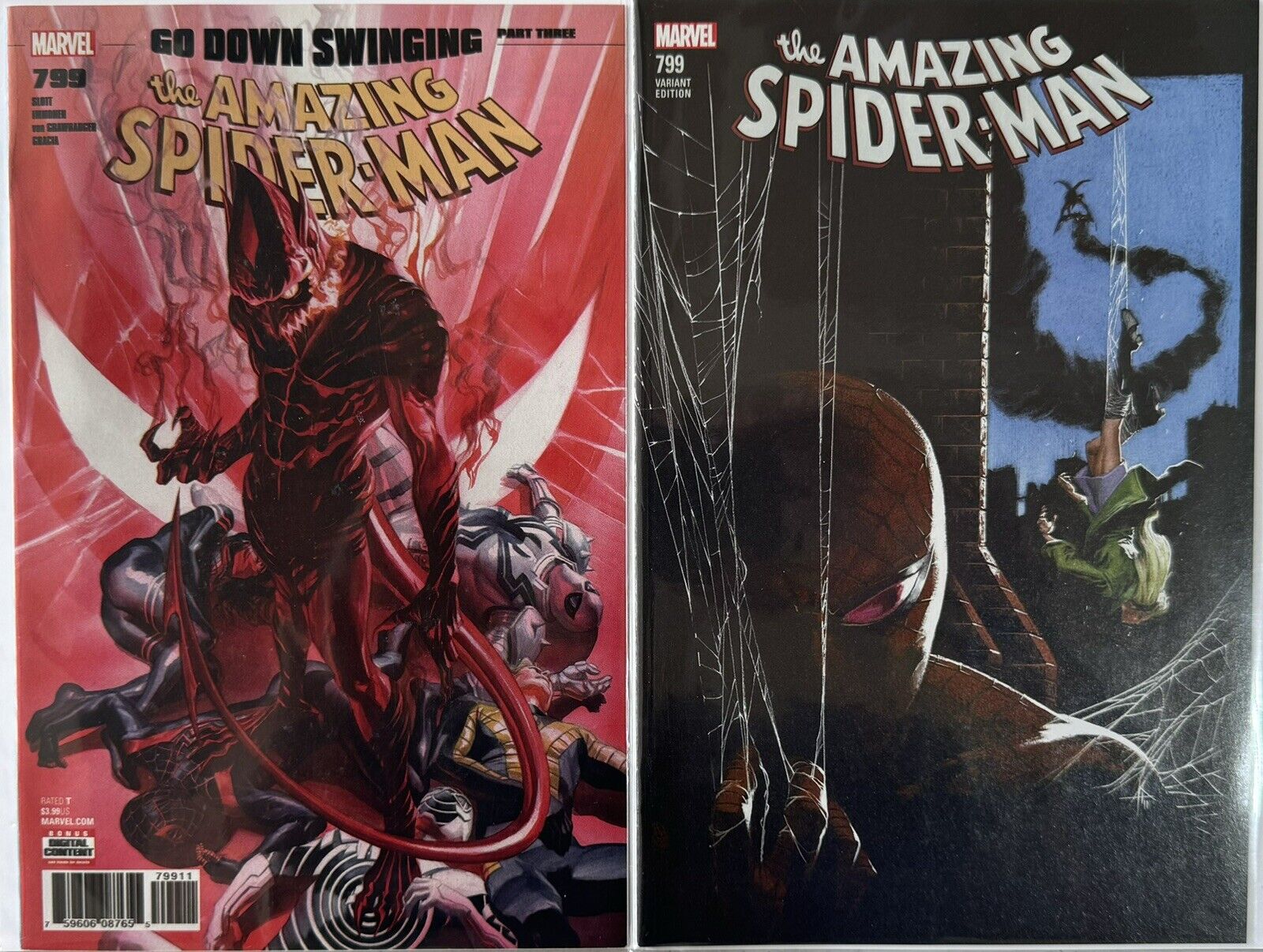 Amazing Spider-Man #799 Main Cover And Variant Set 1st Appearance Red Goblin