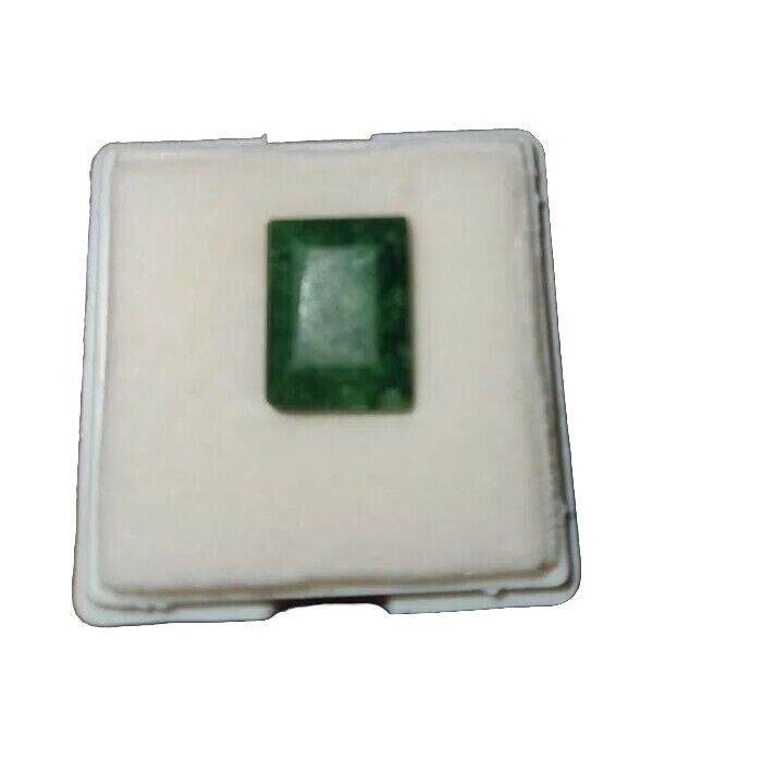 NEW, 11.85 Carat, 15mm, Brazilian Emerald Cabochon 
