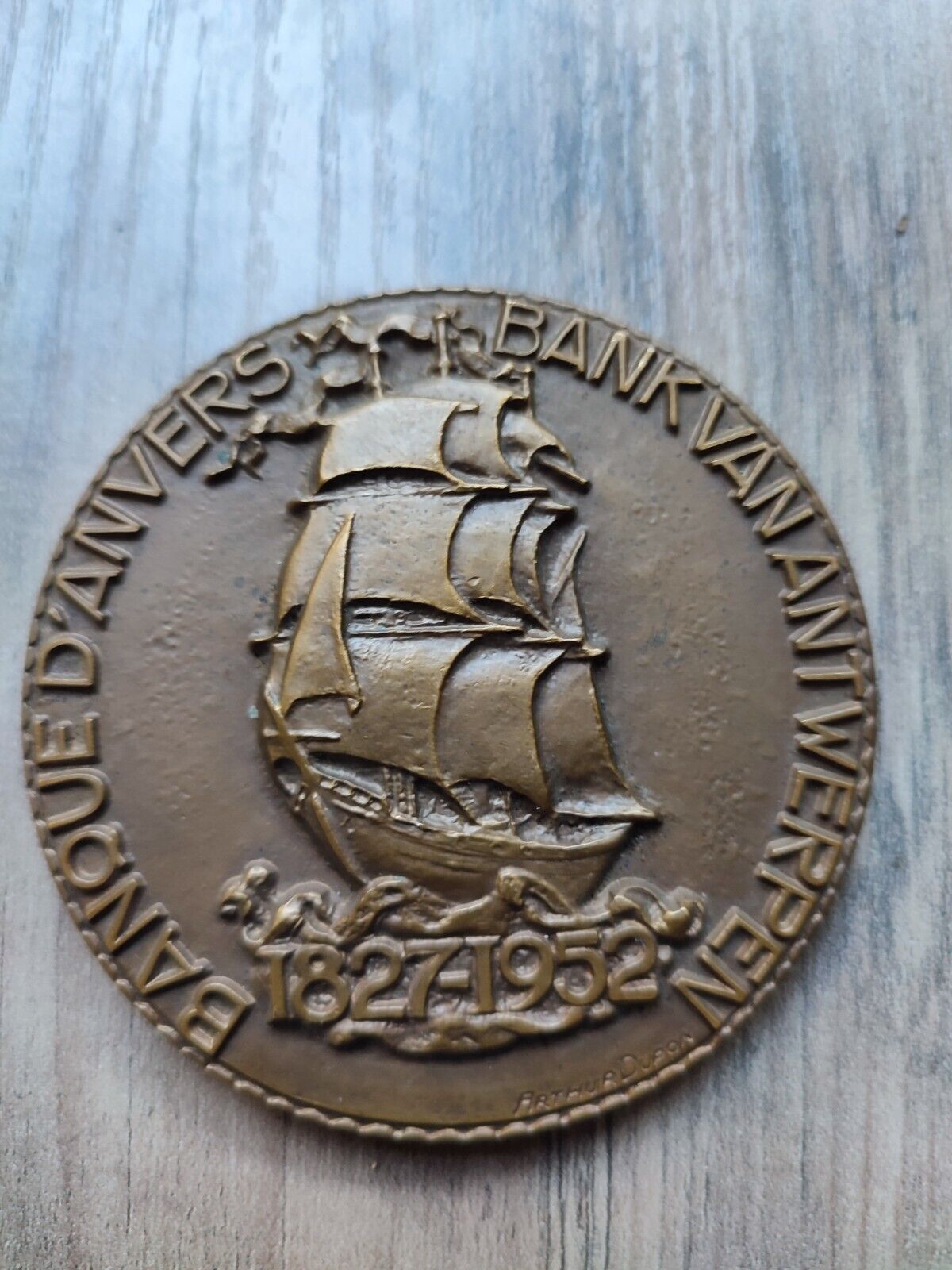 Antwerp Bank Antwerp Numismatic Medal