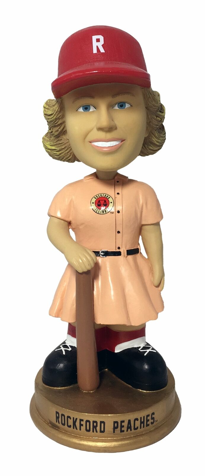 Rockford Peaches AAGPBL Vintage Numbered to 500 Bobblehead AAGPBL