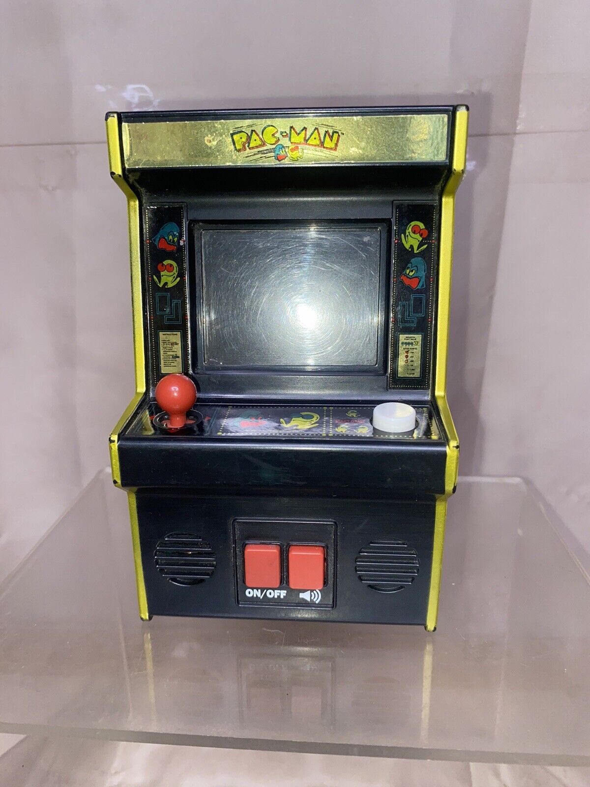 Pac-Man 2019 Retro Mini Arcade Machine Bandai Namco #09545 Tested Works 