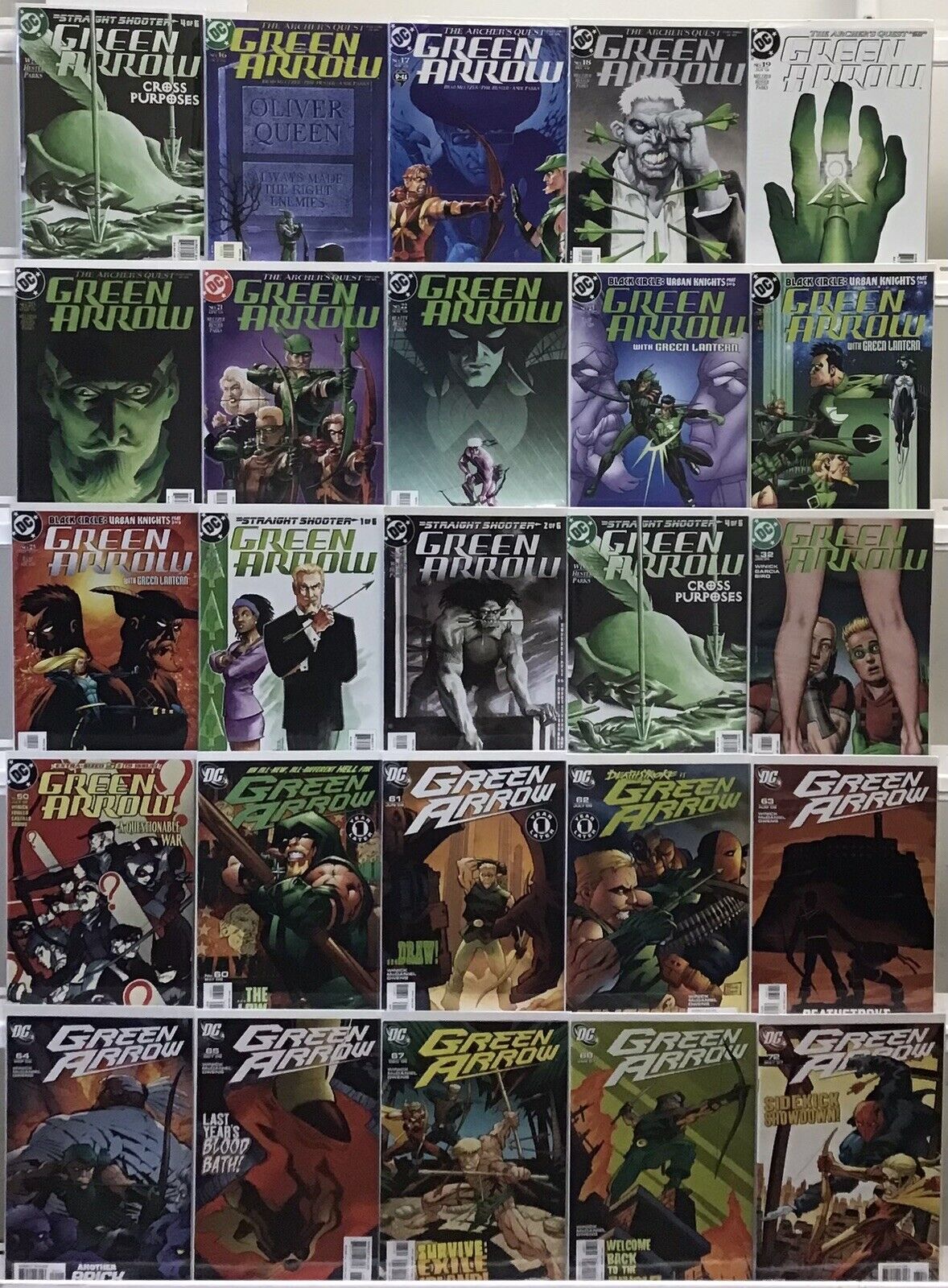DC Comics - Green Arrow 2nd Series - Comic Book Lot of 25