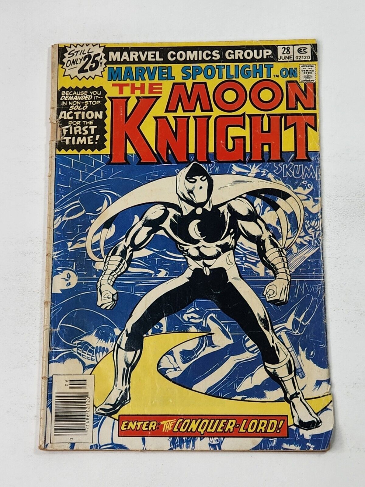 Marvel Spotlight 28 1st Solo Moon Knight Story Multiple 1st App Bronze Age 1976