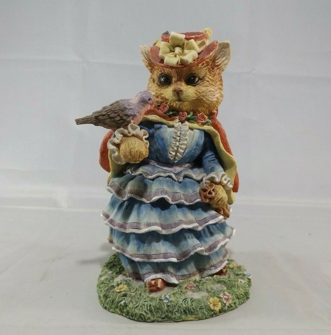 Evelyn Gathings Victorian Cats Aunt  Lynn 1992 Numbered 300 Resin Figurine