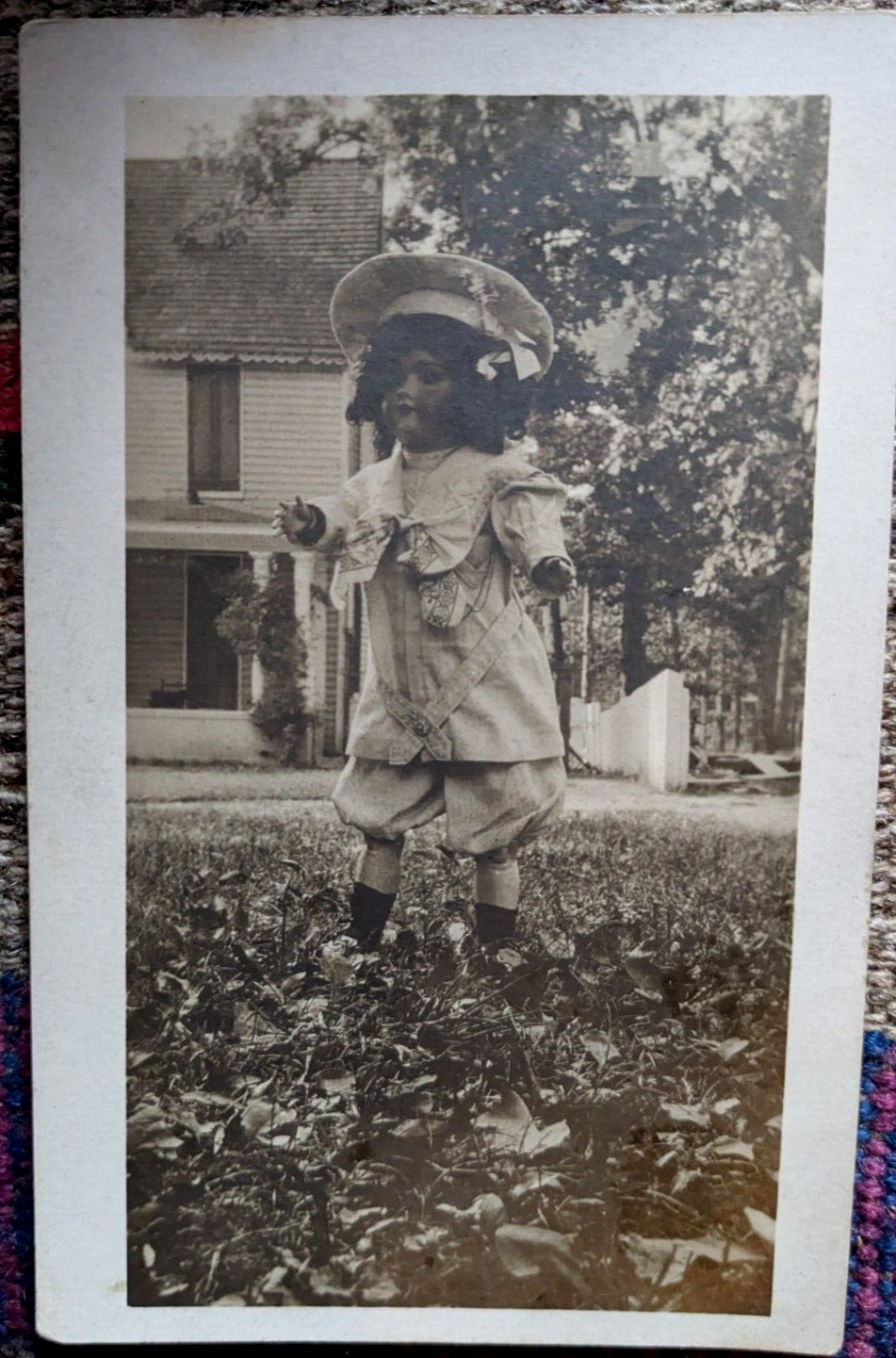VINTAGE  POST CARD RPPC of A Doll Named Jack