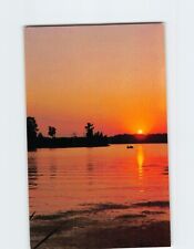Postcard Evening Sunset Scene picture