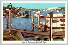 Postcard View of Bass River, Cape Cod Mass D30 picture