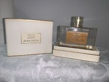 VINTAGE Joy De Jean Patou PARIS Perfume Bottle Made France With Box EMPTY picture