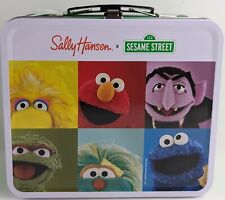 Sally Hansen x Sesame Street 2023 Vintage Style Metal Lunch Box Brand New picture