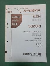 Cultus X90 Etc. Parts Guide 1998 Suzuki Preservation Ver AC picture