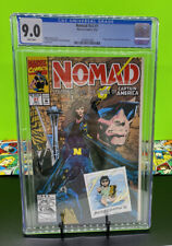Nomad #v2 #1 1992 CGC 9.0  White Pages Nicieza McKenna  NEWSSTAND Bucky Captain picture