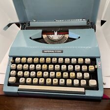 Vintage Imperial 200 Portable Typewriter in case.  picture