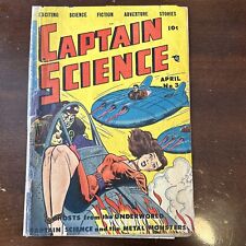 Captain Science #3 (1951) - Golden Age Sci-Fi Good Girl Art GGA picture