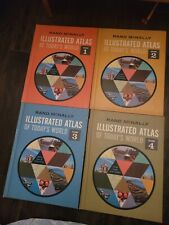 Rand McNally1960s Illustrated Atlas of Today's World Volumes 1-12. Hardback picture