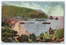 1911 Avalon Island Pacific Ocean Village Santa Catalina California CA Postcard picture