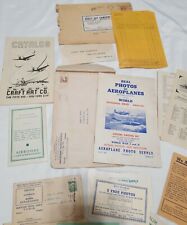 1940s airplane photograph order catalogs WWll picture