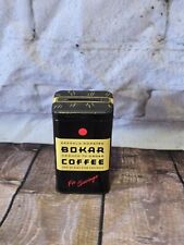 Vintage Advertising Tin Bank Bokar Coffee  picture