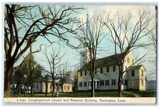 c1905 Congregational Church Memorial Building Farmington Connecticut CT Postcard picture