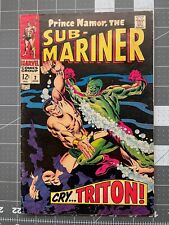Prince Namor The Sub-Mariner # 2 Silver Age 1968 picture