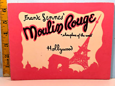 1957 Frank Sennes' Moulin Rouge Hollywood Showplace of The World Lounge Photo picture