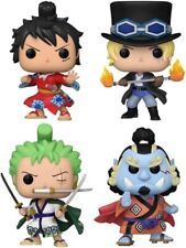 Funko Pop One Piece Luffytaro Sabo GW Roronoa Zoro Jinbe 4 Pack Special Edition picture