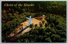 Postcard Christ of the Ozarks Monument Eureka Springs Arkansas    G 18 picture