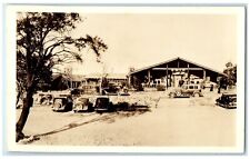 c1940's Bright Angel Lodge Cars Grand Canyon Arkansas AR RPPC Photo Postcard picture