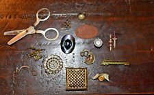 assorted lot of 15 small vintage items picture