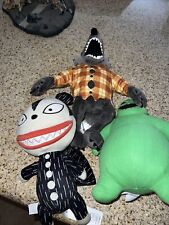 DISNEY NIGHTMARE BEFORE CHRISTMAS 12 Inch I’m VAMPIRE SCARY TEDDY PLUSH Lot Of 3 picture