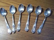 6 Antique R.C. co. sugar Spoons  4