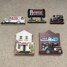 1998 SHELIA'S HOUSES  COVER YOUR THIRST COCA-COLA  Village Pieces - RARE picture