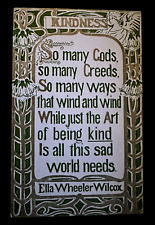 Ella Wheeler Wilcox ~Kindness Poem Vintage Art Nouveau with Angel Postcard~h349 picture