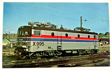 Amtrak X995 Swedish Electric Locomotive Train Washington DC Railroad Postcard picture