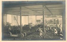 Postcard RPPC 1920s Germany Munich agriculture farm display diorama 23-11532 picture