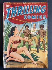 Thrilling Comics #70 Frank Frazetta Alex Schomburg Airbrushed Cover 1948 Better picture