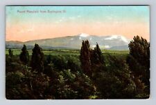 Burlington VT- Vermont, Mount Mansfield, Antique, Vintage c1909 Postcard picture