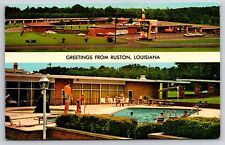 Greetings From Ruston LA Louisiana Postcard Vintage picture
