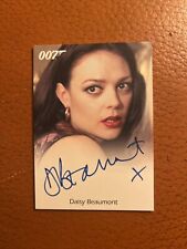 2017 James Bond Archives Final Edition Daisy Beaumont Full Bleed Autograph (+) picture