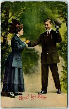 Postcard - Goodbye, Dear - Love/Romance Greeting Card - Lovers Art Print picture