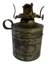 Antique Railroad Caboose Hand Kerosene Oil Lamp picture