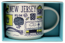 STARBUCKS BEEN THERE NEW JERSEY 14 oz MUG NEW IN BOX picture