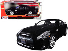 2008 Nissan GT-R R35 Gloss Black 1/24 Diecast Model Car by Motormax picture