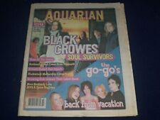 2001 JUNE 6-13 AQUARIAN WEEKLY NEWSPAPER - BLACK CROWES COVER - J 1177 picture