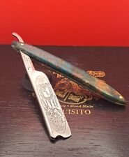 Vintage/Antique 13/16+ Wade & Butcher, Sheffield. Masonic Etching. Shave ready. picture