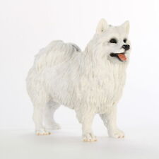American Eskimo Figurine Hand Painted Collectible Statue picture