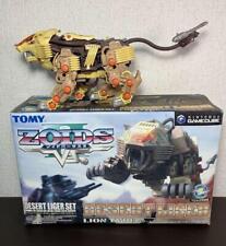 ZOIDS Desert Liger (lion type) Junk Assembled w/ Box Nintendo Game Cube Attached picture