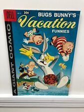 Bugs Bunny's Vacation Funnies-Dell Giant  # 8    VERY GOOD FINE    1958 picture