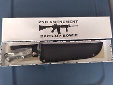 2nd Amendment Back Up Bowie Knife  picture