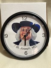RARE Quaker Oats LE St Joseph Plant Clock NIB picture