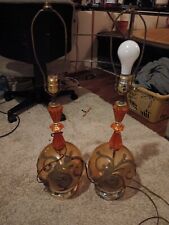 pair of midcentry lamps. Cant find anymore like them picture